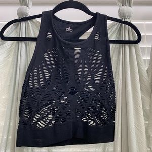 ALO Yoga Crop Top Size Small